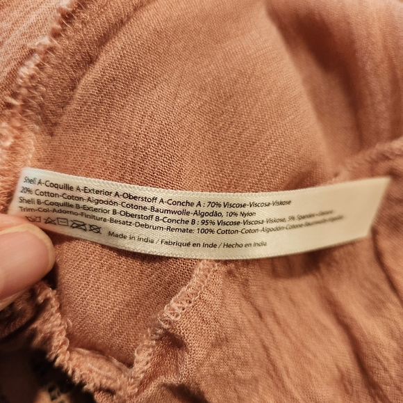 FP One Sz S Adella Slip Blush - Picture 7 of 8